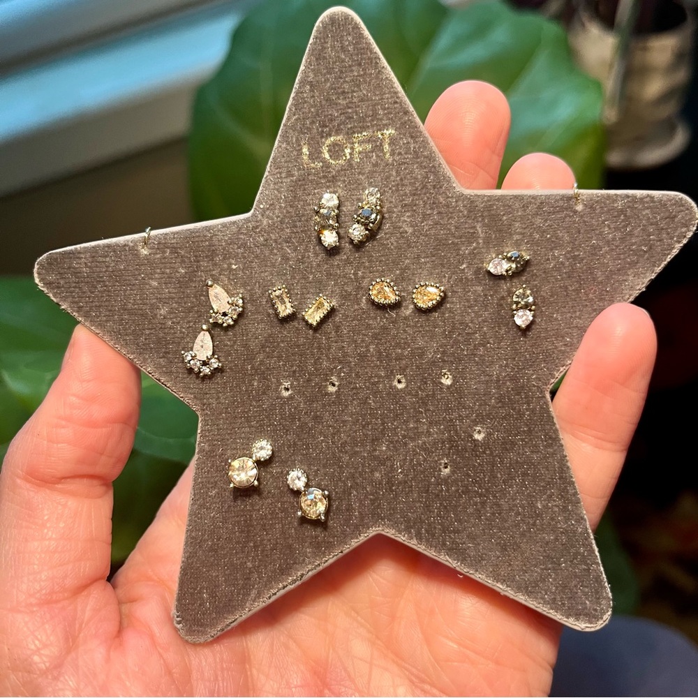 LOFT Stud Earrings (partial set)